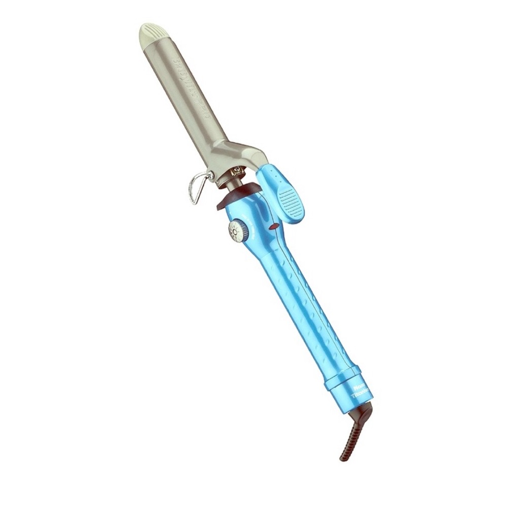 1in hair curling iron nano titanium